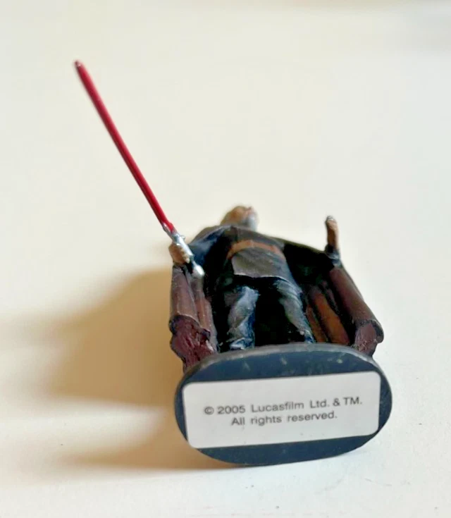 CONTE DOOKU Star Wars Modellino in metallo scala 1:32 2005 Lucas Film - Immagine 3 di 3