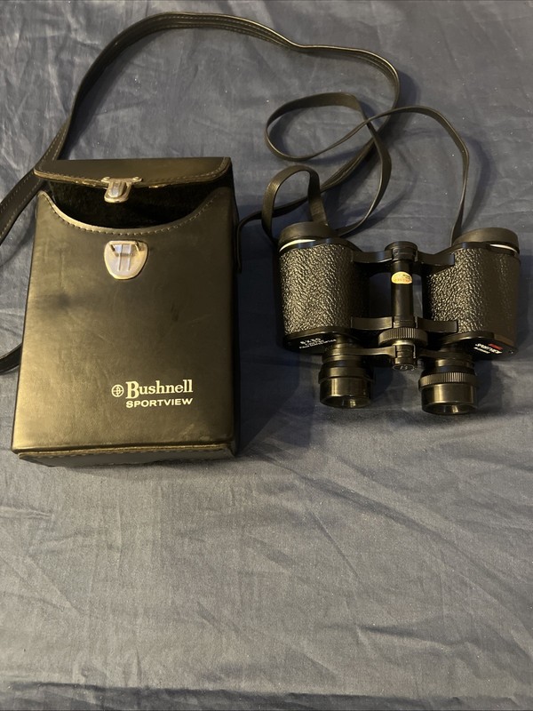 Bushnell Sportview 8x30 Binoculars Fully Coated Porro Prism w/ Case