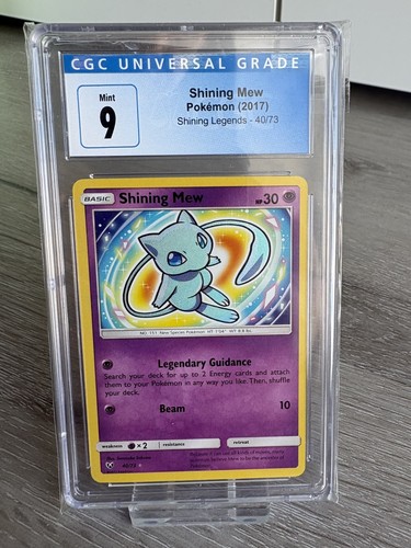 Shining Mew graded CGC 9 for sale on eBay