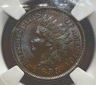 🪙 1898 Indian Head Cent • NGC MS64 BN • Beautiful Luster • Sharp Strike