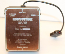 Vintage EDDYSTONE Mains Filter No. 732 -  9 x 11.5 x 6cm