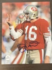 Joe Montana Autographed “Niners” Signed 8x10 Photo,  COA . HOF