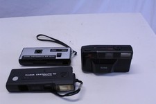 Lot of 3 Kodak Film Cameras Selling for Parts or Repair Vintage