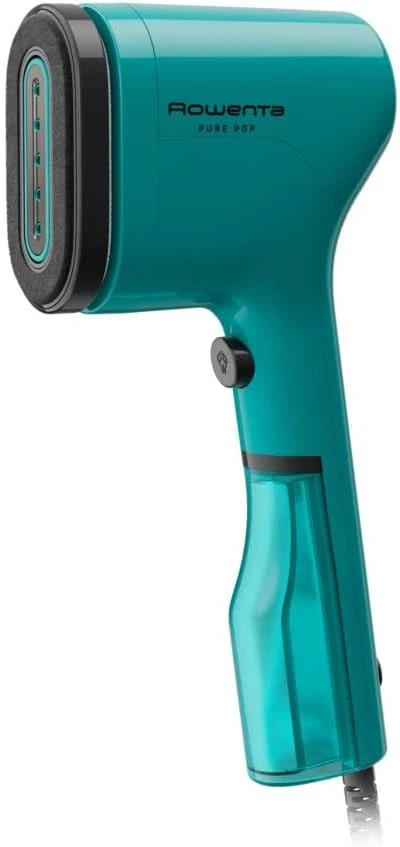 Handheld Green Garment Steamer Compact Travel Ready Quick Powerful Steam