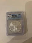 2006 $1 American Silver Eagle Dollar ICG MS70