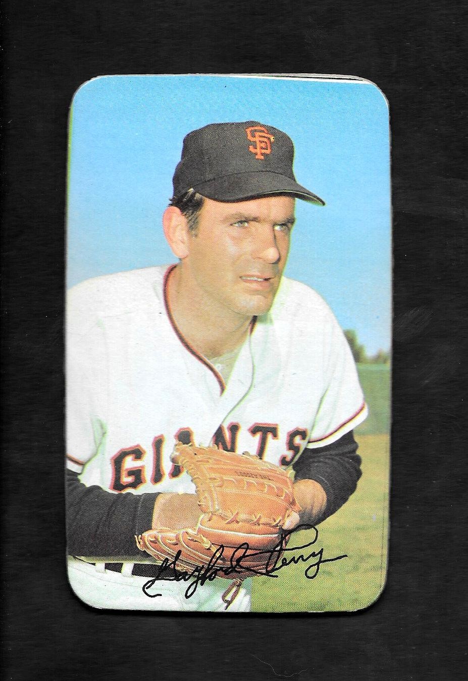 1971 TOPPS SUPER #2 GAYLORD PERRY - NM/MT - 3.99 MAX SHIP COST