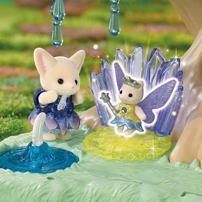 Sylvanian Families Fairy Forest and Magical Castle w/ Doll PSL