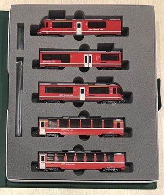 KATO 10-1318 - Bernina Exp - 5pcs Set 35102/35602/35002/1304/2515 - N Gauge (JP)