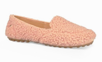 UGG Hailey Fluff Loafer Slippers Women s 9 Santorini Curly Sheepskin NIB