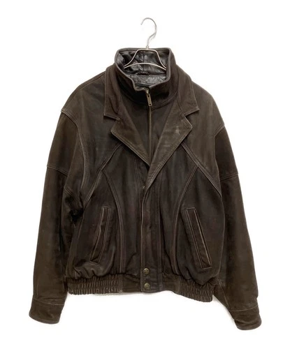 Wilsons Leather Leather Jacket Men's Size L Brown - product listing photo