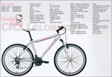 HELLO KITTY MTB 26 POLLICI E TELAIO 14.5 POLLICI