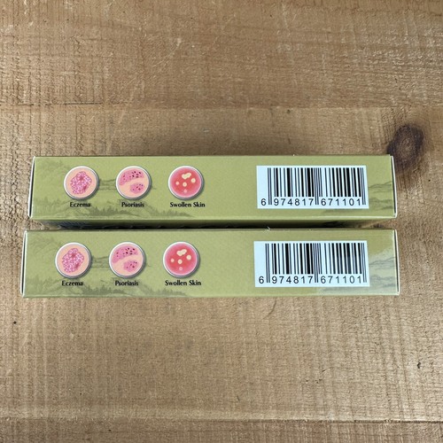 2 Pack Sumifun Psoriasis Eczema Dermatitis Cream Natural Ingredients 20g Itching - Picture 2 of 6