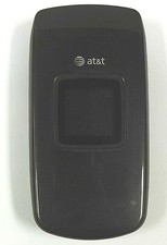 Pantech Breeze C520 - Gray and Silver  AT T  Cellular Flip Phone