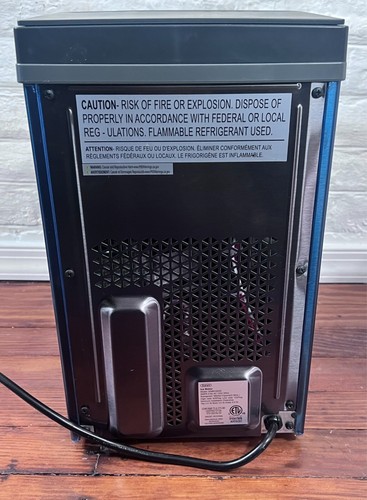 Gevi KNOVA Gemi Pepita/Macchina per Ghiaccio da Banco Schiacciata con Autopulente, Grigio - Foto 9 di 18