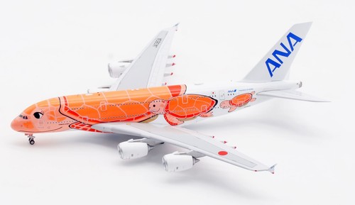 Aviation 1:400 ANA Flying Honu Livery Airbus A380 Diecast Flugzeug Modell JA383A - Bild 9 von 18