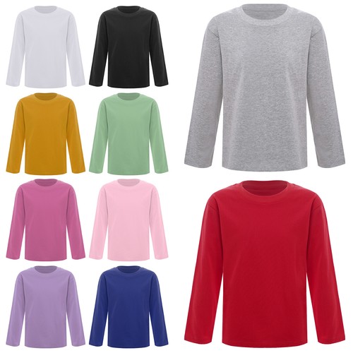 Kids Pullover Theme T-Shirt Home Top Outgoing Sweatshirt Party Blouse Daily Tee - Picture 4 of 108