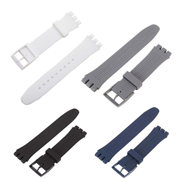 Watch Strap For Swatch Strap Silicone Watchband Replacement Watch Band 19mm Watch Strap For Swatch Strap Silicone Watchband Replacement Watch Band 19mm