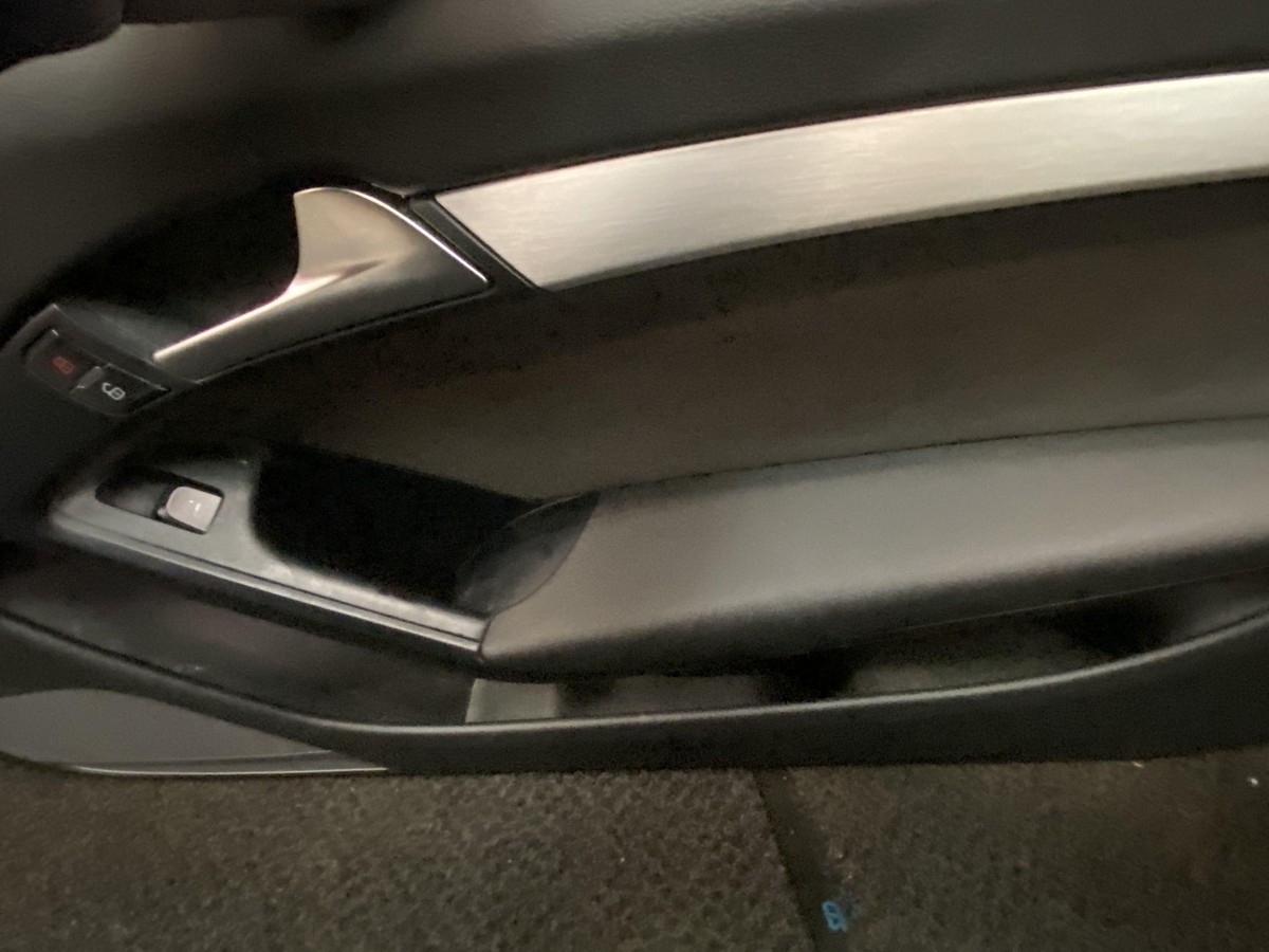09 AUDI A5 FRONT PASSENGER INTERIOR DOOR TRIM PANEL ALCANTARA