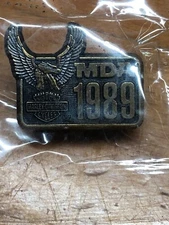 Vintage Harley Davidson 1989 Daytona MDA pin From Robisons Harley-Davidson