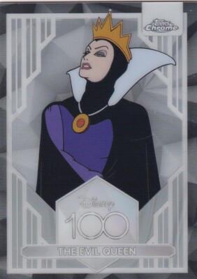 Topps Disney Chrome 100 Years Base Karte Nr. 76 The Evil Queen