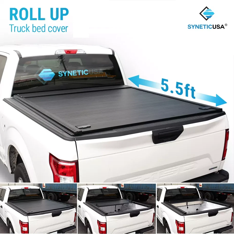 MB Aluminum Retractable Tonneau Cover For 2007-26 Tundra 5.5ft (w/o Deck Rails) - Image 3 of 4