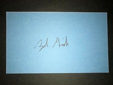 2017 TWINS: Zack Granite, SIGNED 3x5 Card