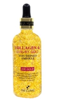 3w Clinic Collagen Luxury Gold anti ampoule 100ml  Moisture care
