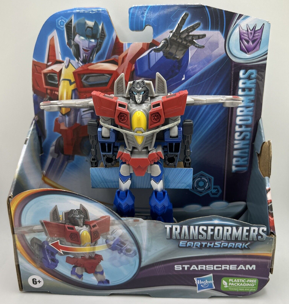 Transformers EarthSpark Warrior Class Starscream