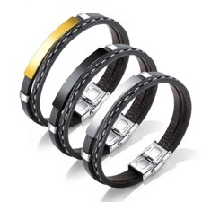 Bracciale Uomo / Donna personalizzato con incisione nome data dedica frase