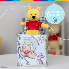 Kids Preferred Disney Baby Winnie the Pooh Jack-in-the-Box, 6.5"
