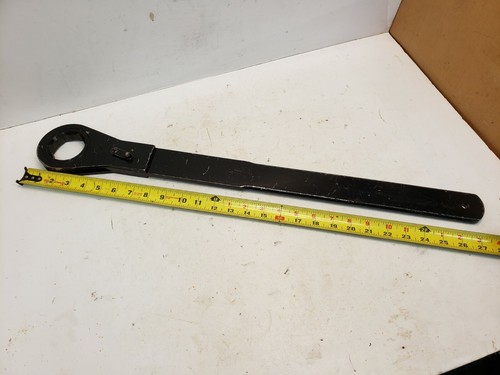 Rare Vintage Leytool Hex Ratchet Spanner 2" A/F 27" Long Ratchet British Made - Picture 3 of 10
