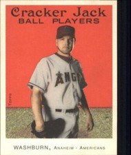 2004 Topps Cracker Jack Mini #139 Jarrod Washburn - NM-MT