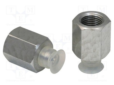 Przyssawka; 10mm; G1/8'' IG; Twardość Shore'a: 55; 0.07cm3; 4N; PFYN Z1