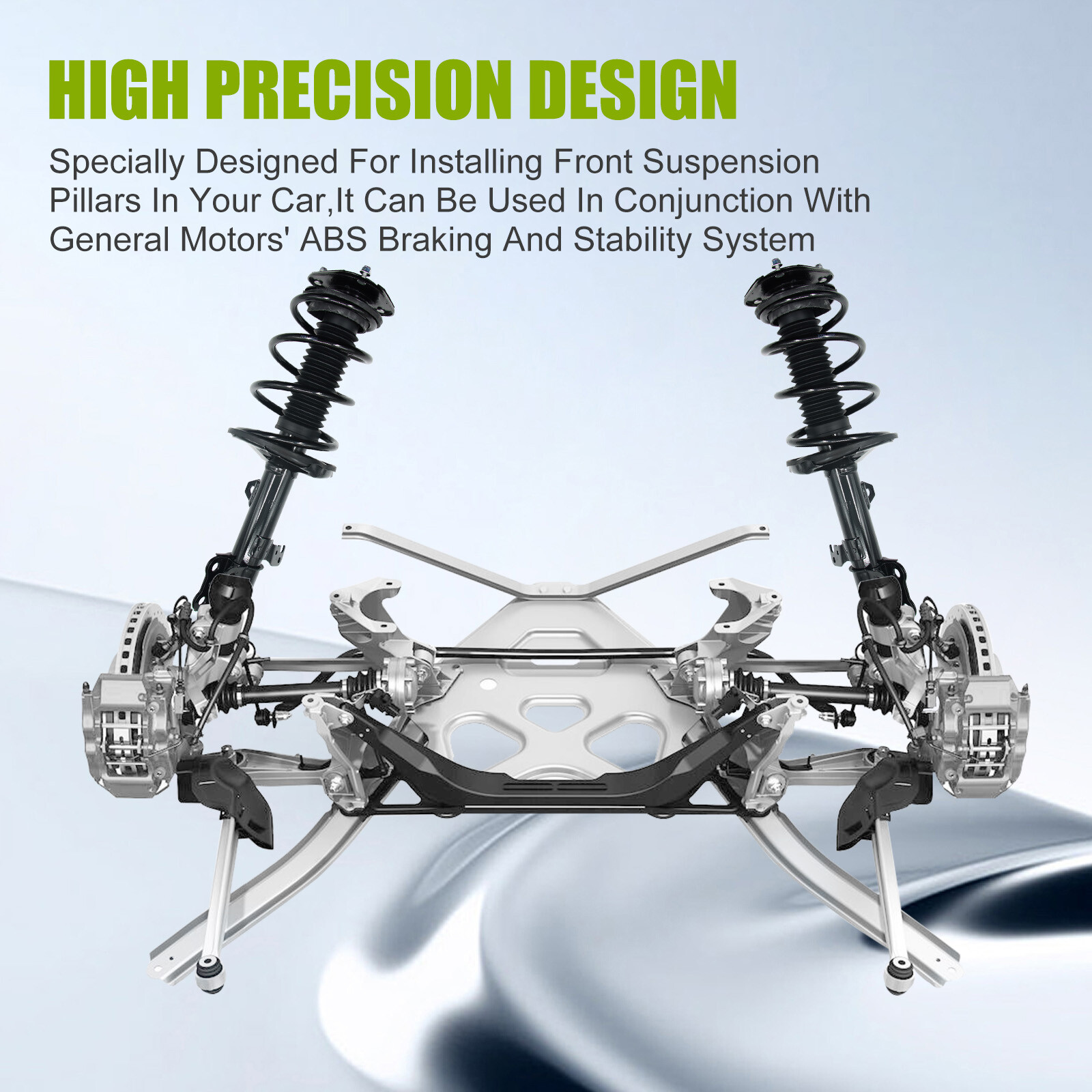 Conjunto de amortiguadores delanteros para Toyota Corolla 2003-2008, juego de 2