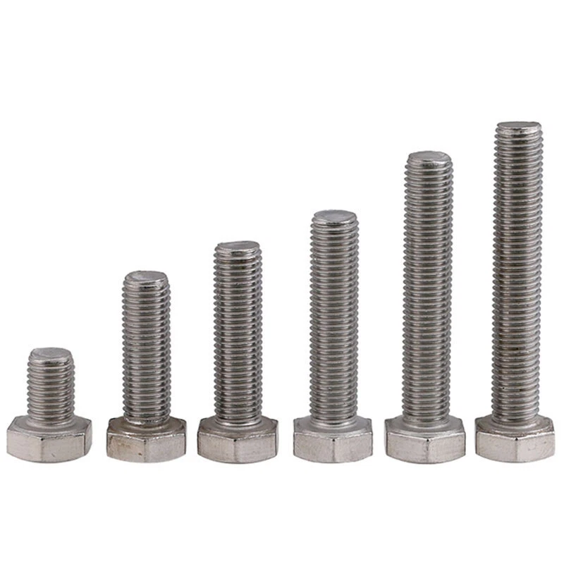 M18 - 1.5 Rosca Fina 304 Acero Inoxidable Hexagonal Tapa Perno/Tornillo DIN 933 Grifo A2 Foto 4 de 4