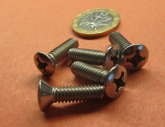 50 Viti Testa Ovale Phillips Acciaio Inox 18-8 - #12-24 X 1-1/2 Pollici