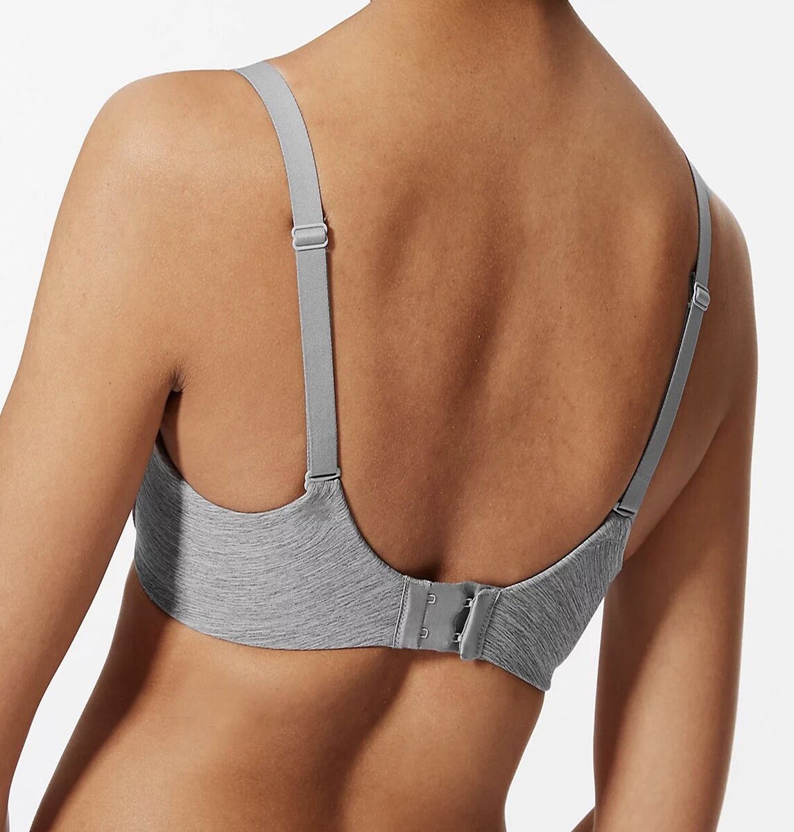 M&S Grey Marl Flexifit Underwired Full Cup Bra UK 34-42 A - E