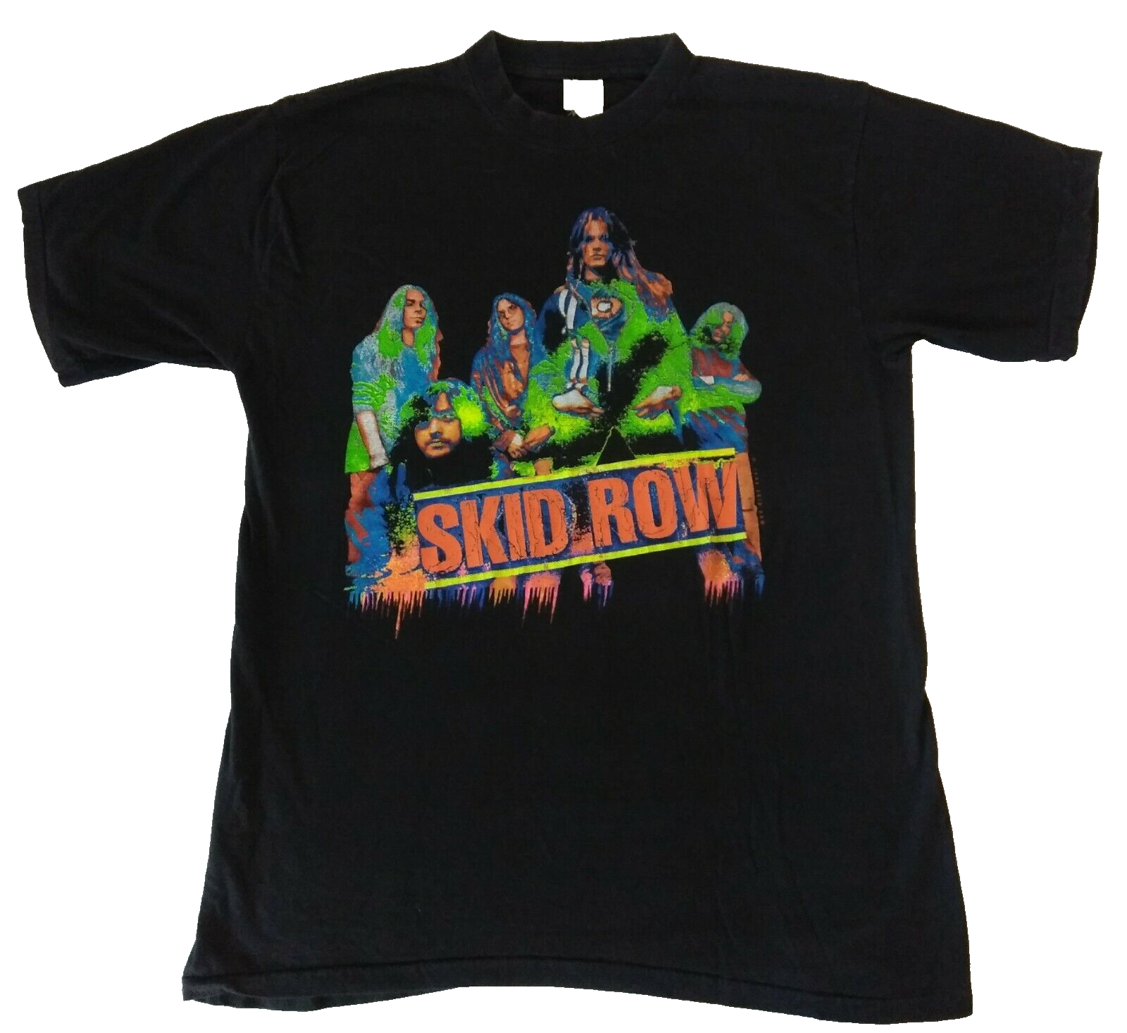 FILA Maglietta Skid Row Vintage 1995 UK Large Sub Human Beings Tour Heavy Metal Band