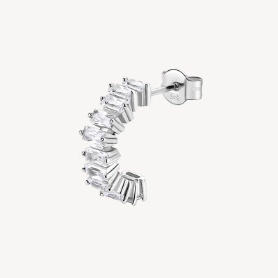 Orecchini S, 5,5 Cm, Acciaio Inossidabile, Nessuna