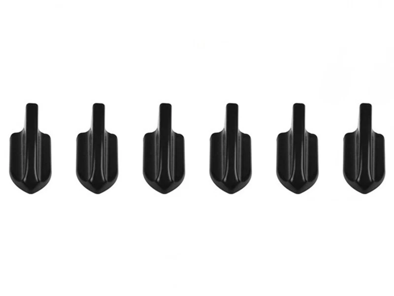 10X Black Air Vortex Generator Car Automobile Bumper Shark Fins Spoiler Wing Kit — 第 4/4 张图片