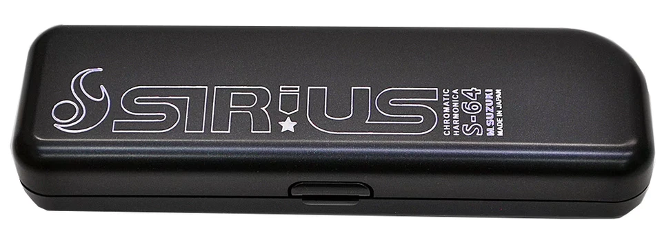 SUZUKI Sirius S-64C хроматическая губная гармоника 16 отверстий 64 звуки ключ C совершенно новый  - Изображение 4 из 4