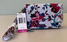 Vera Bradley RFID 3-In-1 Crossbody VINEYARD FLORAL MSRP $85 ~ NWT