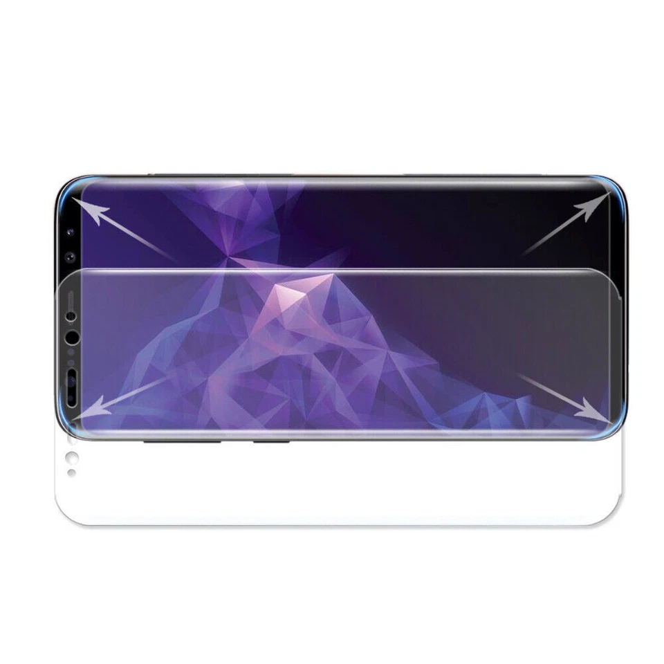 3Pcs Silicon screen pellicola morbida per LG X5 X MAX Q61 W31 W41 Q90 V50 G8 Q61 - Immagine 4 di 4