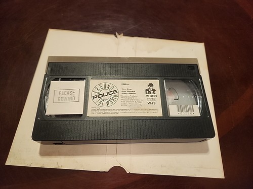 Police Around the World VHS Video rock concert 1983 16 tracks 77 minutes Sting - Picture 6 of 8