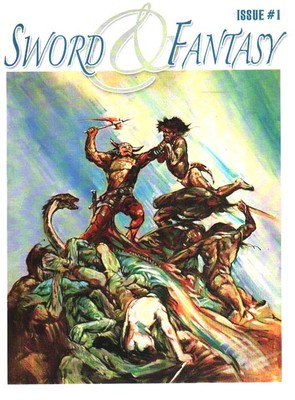 SWORD & FANTASY #1 - Robert E. Howard pulp fanzine Conan - Karl Edward Wagner