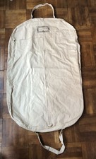 Gucci garment travel bag beige with zipper medium length