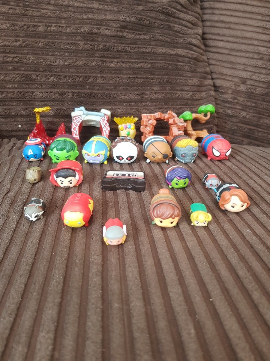 OFFICIAL DISNEY MARVEL RUBBER TSUM TSUM ADVENT CALENDAR BUNDLE