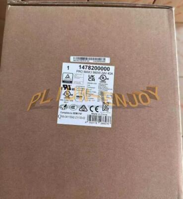 1PCS Weidmüller 1478200000 PRO MAX3 960W 24V 40A power supply