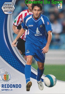 138 REDONDO ESPANA GETAFE CF CARD LIGA MEGACRACK 2008 PANINI