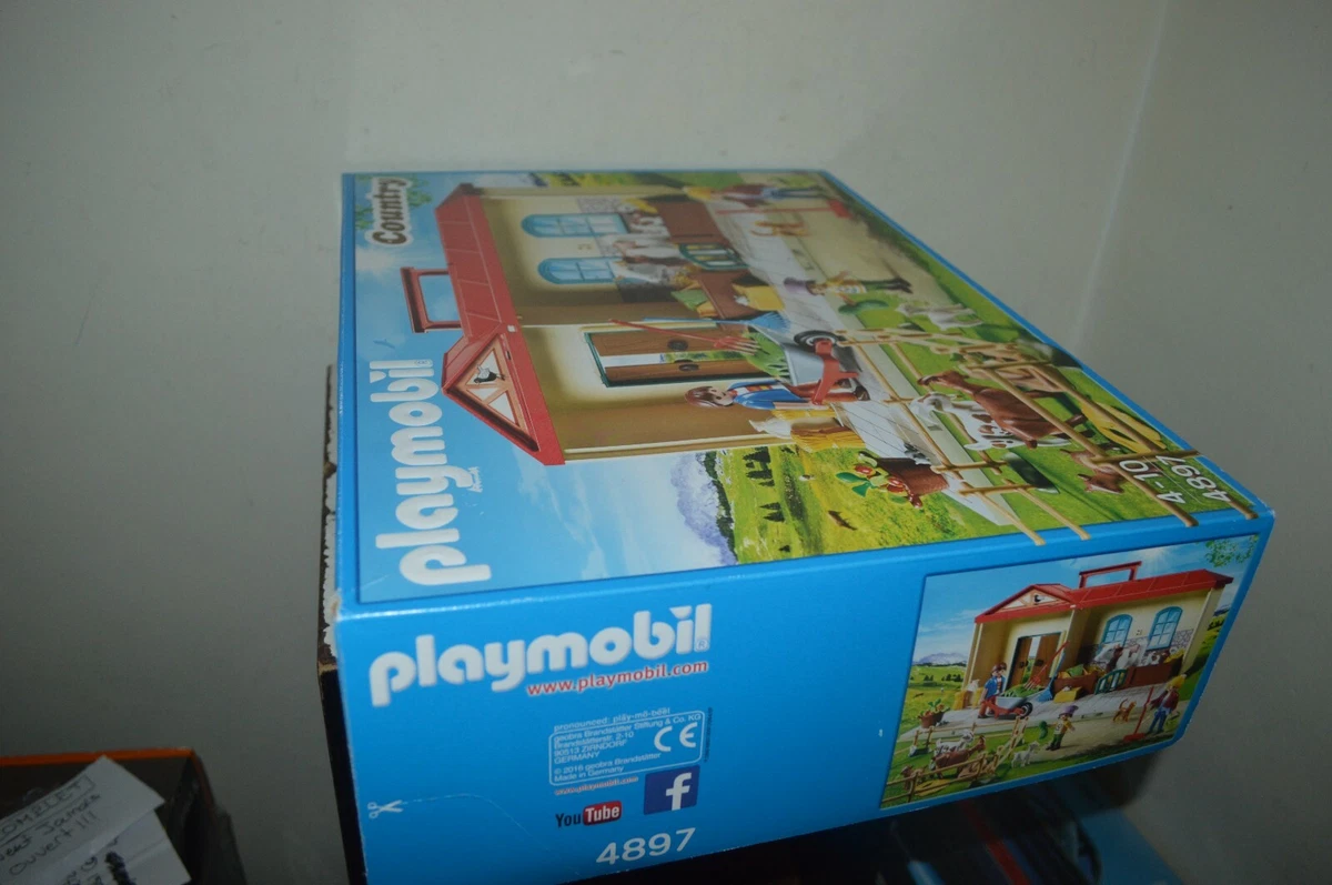 Playmobil - Puzzle 100 pièces : La Ferme : Playmobil - Animaux - Rue du  Commerce